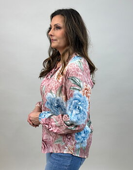 Sollan blus,rosa- Mix by Heart