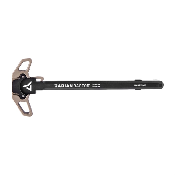Radian Raptor AR-15 Ambidextrous Charging Handle - FDE 3
