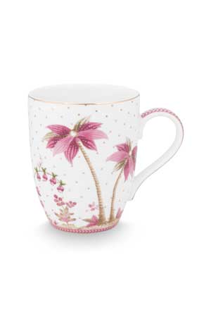 Pip Studio Mugg Jolie Dots Gold Pink