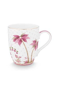 Pip Studio Mugg Jolie Dots Gold Pink
