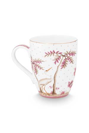 Pip Studio Mugg Jolie Dots Gold Pink - 2