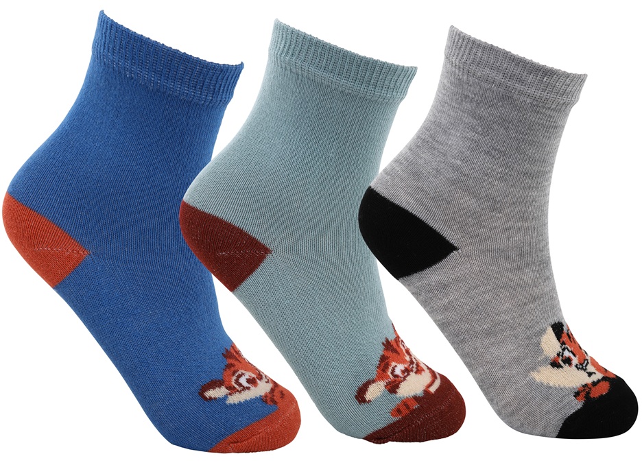 3-Pack Barnstrumpor Tiger