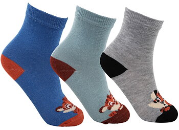 3-Pack Barnstrumpor Tiger