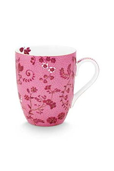 Pip Studio Mugg Jolie Flowers Pink