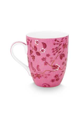 Pip Studio Mugg Jolie Flowers Pink - 2