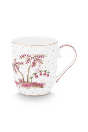 Pip Studio Kopp Liten Jolie  Dots Gold Pink