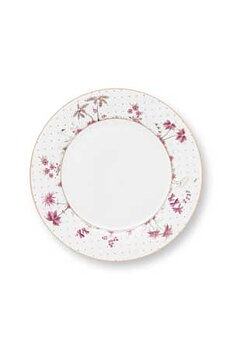 Pip Studio Assiett Jolie Dots Gold Pink