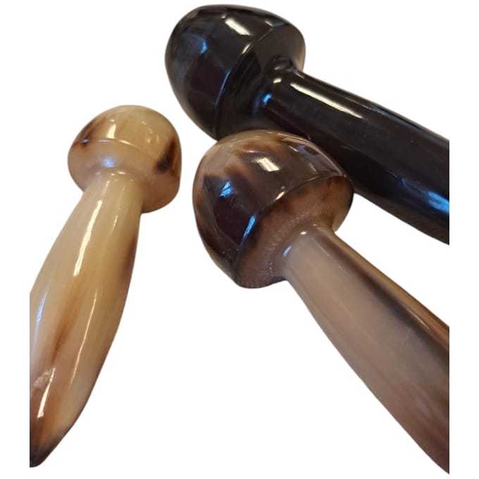 Akupressur-verktyg - Svampformad av horn - 4