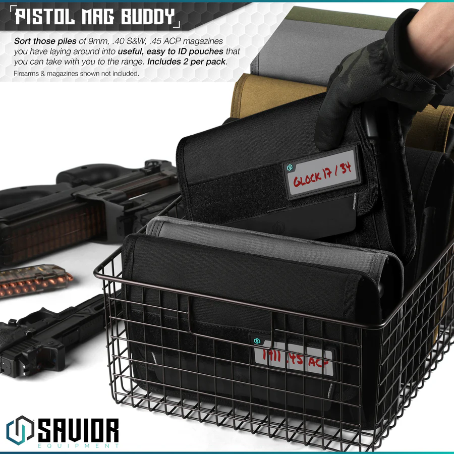 Savior Equipment Mag Buddy Pistol - Obsidian Black 2