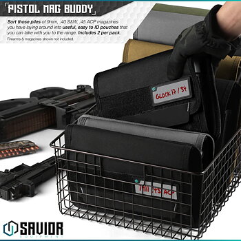 Savior Equipment Mag Buddy Pistol - Obsidian Black 2