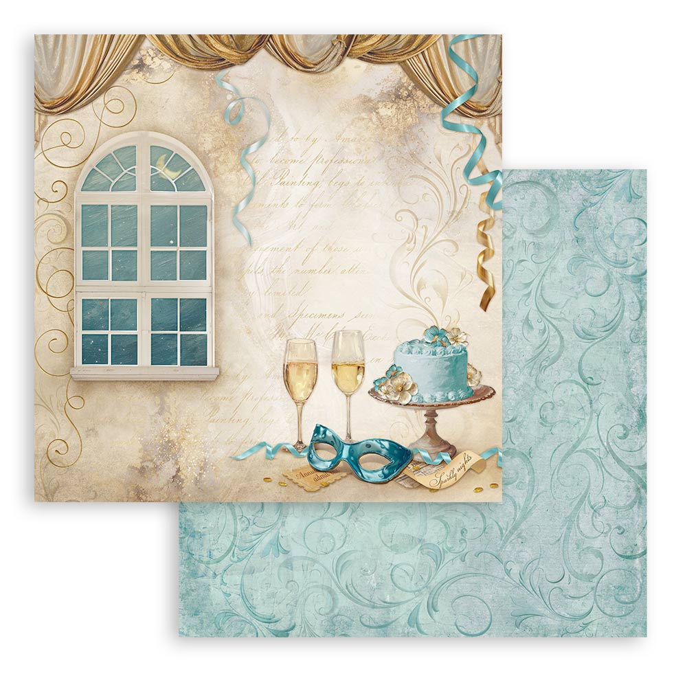 Scrapbooking Pad 10 sheets cm 30,5x30,5 (12"x12") - Masquerade - 7