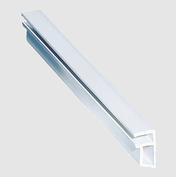 Snap-in list PVC för väggmontering