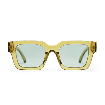 CHPO solglasögon Max transparant olive/green
