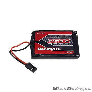 ULTIMATE - Battery LiPo, 3.7V/3500mAh, 1S, JR to Sanwa MT5-MT44-M17