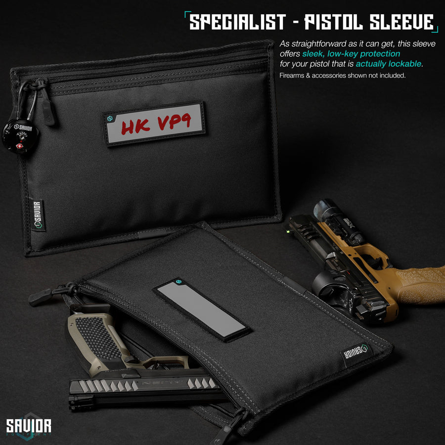 Savior Equipment Specialist Pistol Sleeve - Black 2