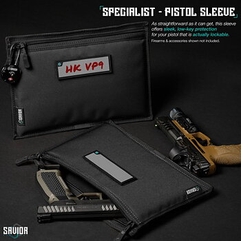 Savior Equipment Specialist Pistol Sleeve - Black 2