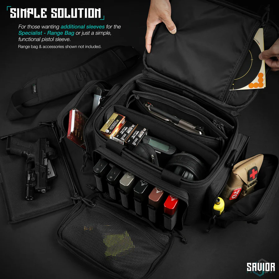 Savior Equipment Specialist Pistol Sleeve - Black 4