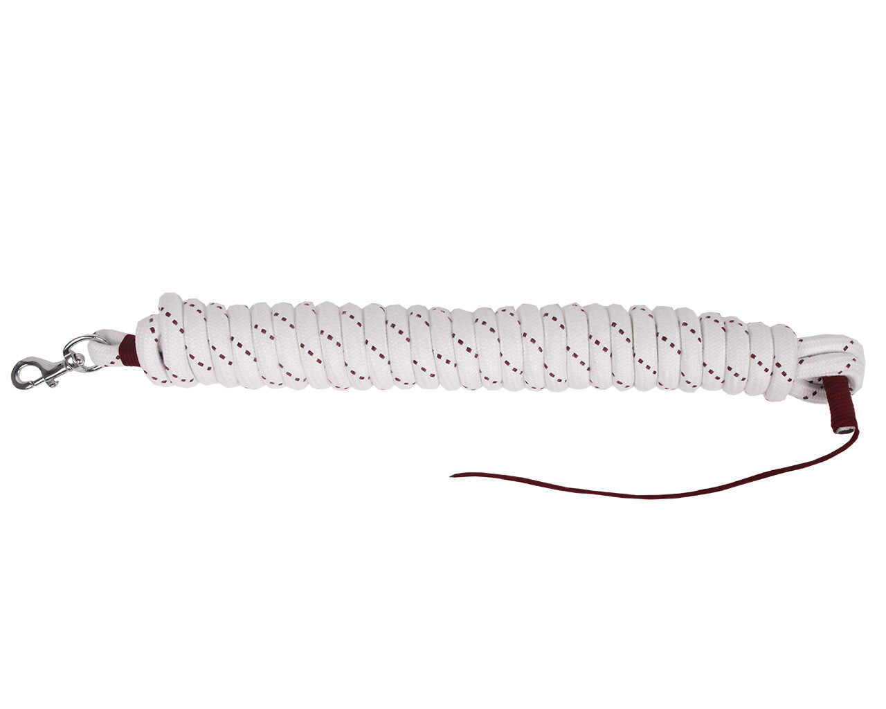 Horsemanship rope  QHP 6.8 m (14 mm, normal thickness rope), white