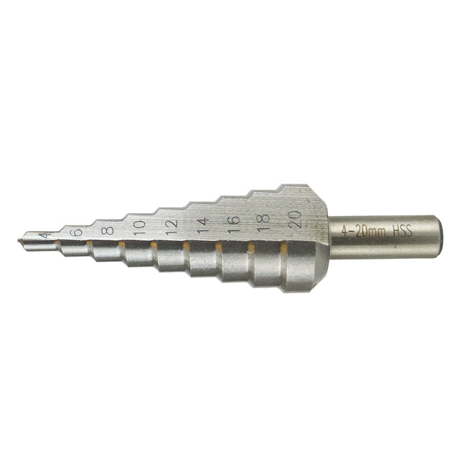 Stegborr 4-20mm