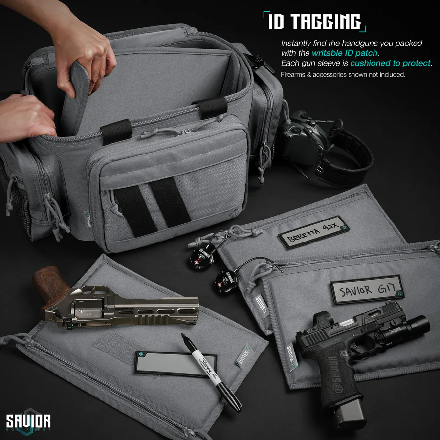 Savior Equipment Specialist Pistol Sleeve - SW Gray 3