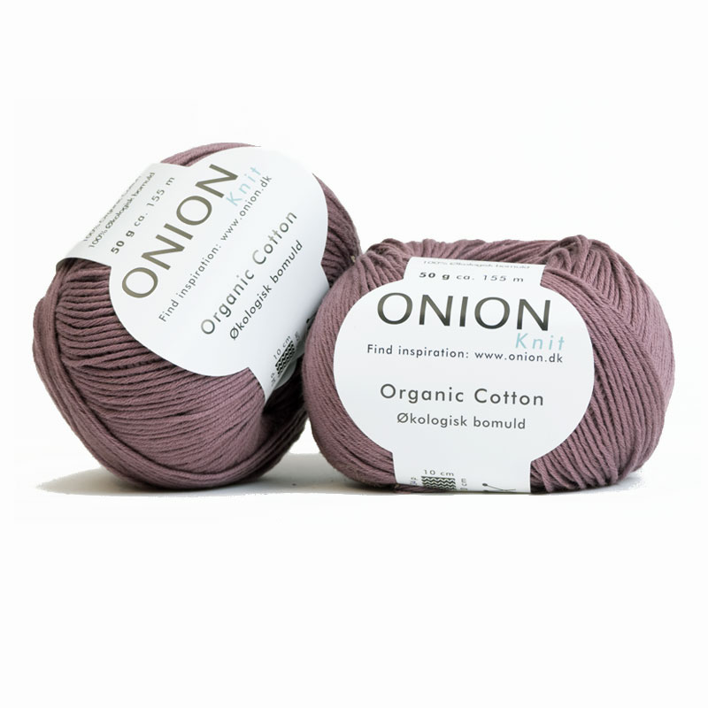 Mörk Puderrosa Organic Cotton - Onion 127