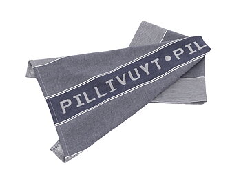 Pillivuyt Kökshandduk 80 x 50 cm Blå/Vit Återvunnen bomull