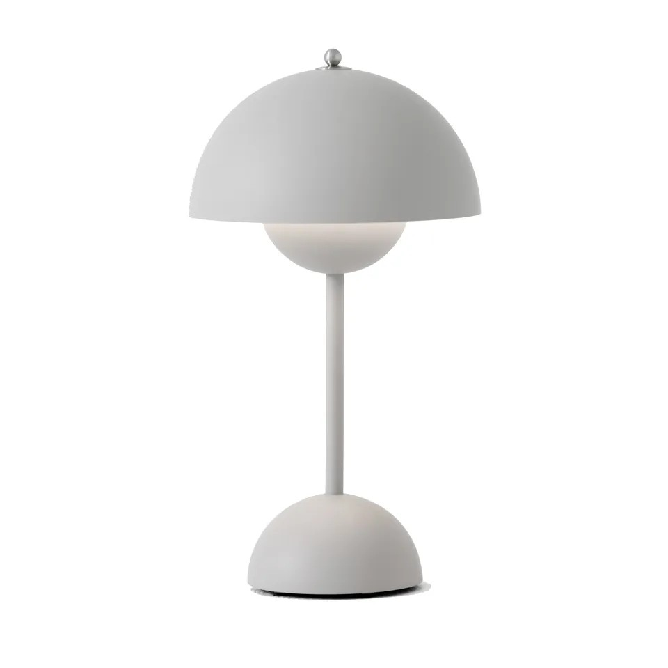 Flowerpot Portabel Bordslampa VP9 -  Matt Light Grey  - 2