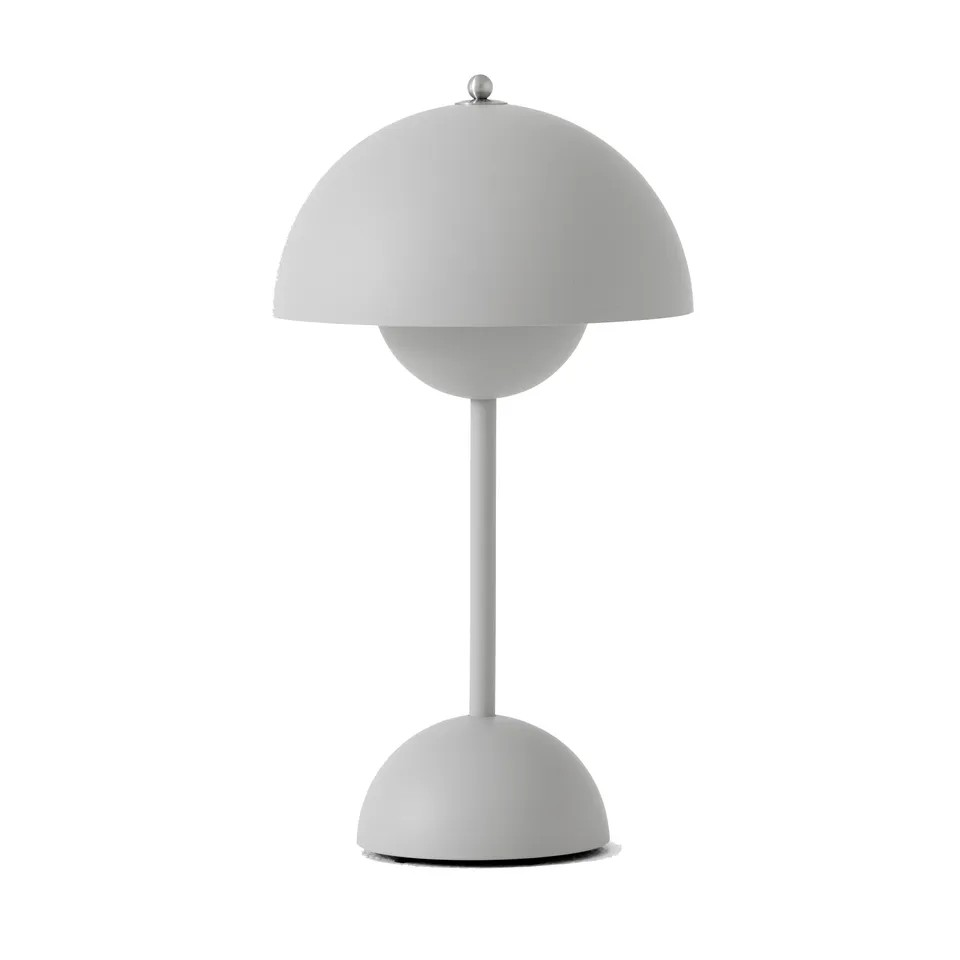 Flowerpot Portabel Bordslampa VP9 -  Matt Light Grey 