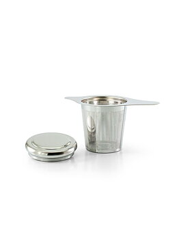 A nice cup of tea : Tesil med lock/fat för kanna och kopp