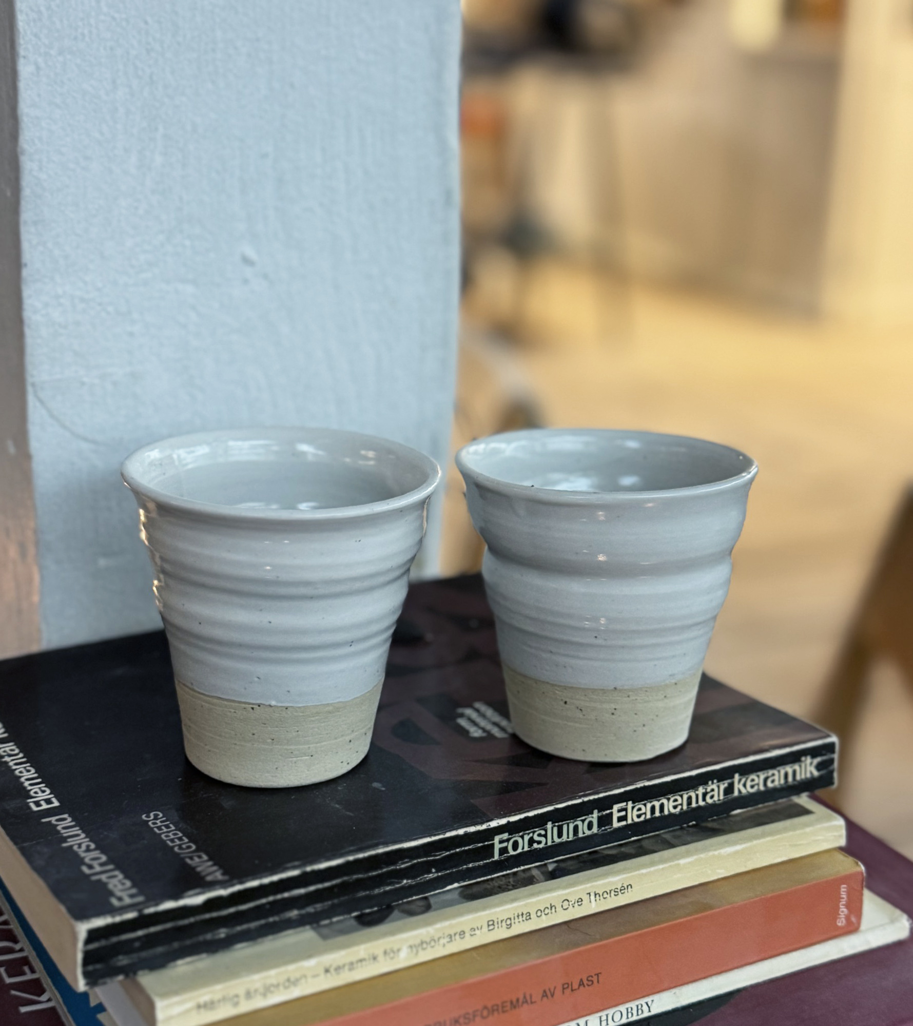 Sara Johansson - White cup x 2