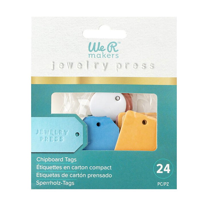 WeRMK Jewelry Press - Chipboard Tags