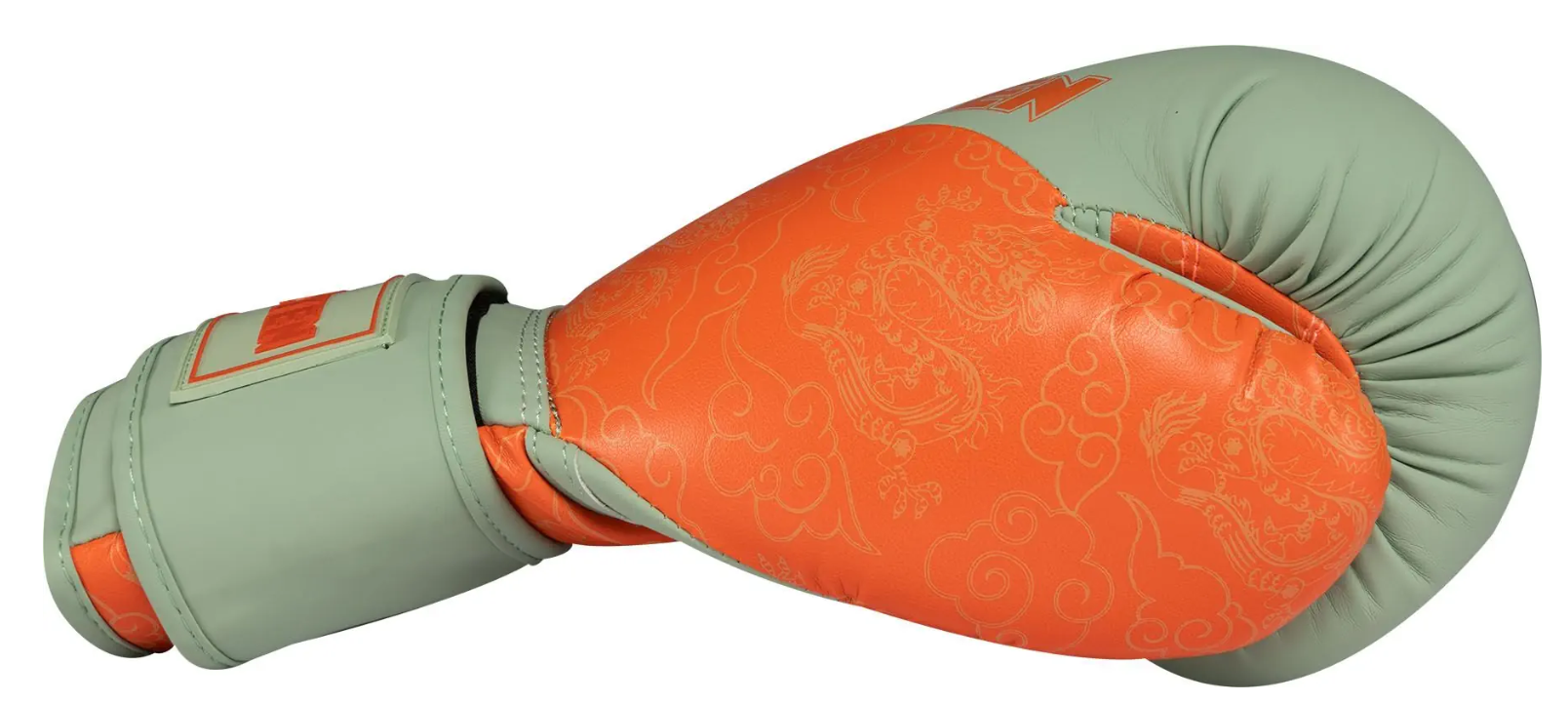 Topten Boxingglove Dragon Green/Orange 10-16 oz - 3