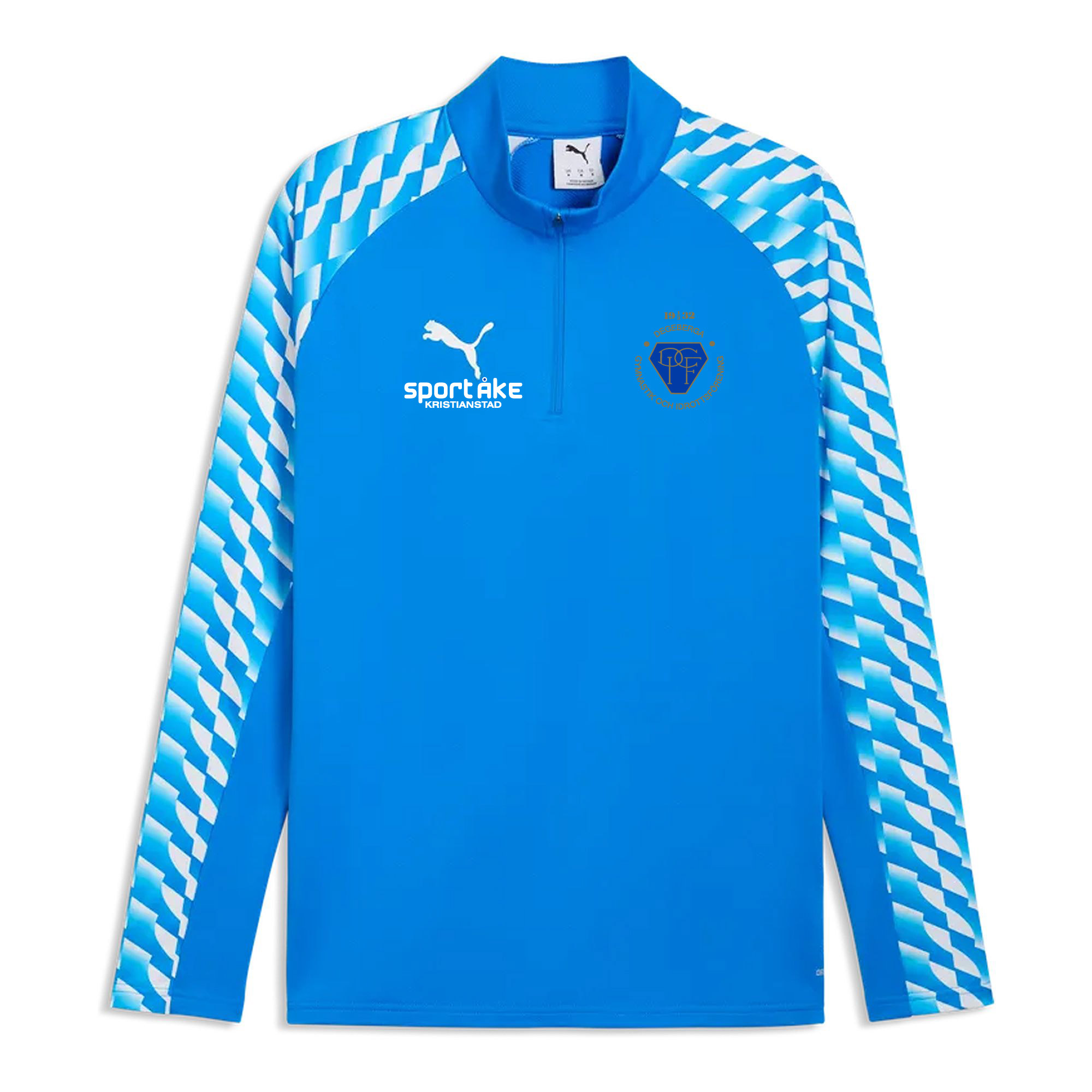 Puma Teamliga 26 1/4 Zip Top JR (Degeberga GOIF)