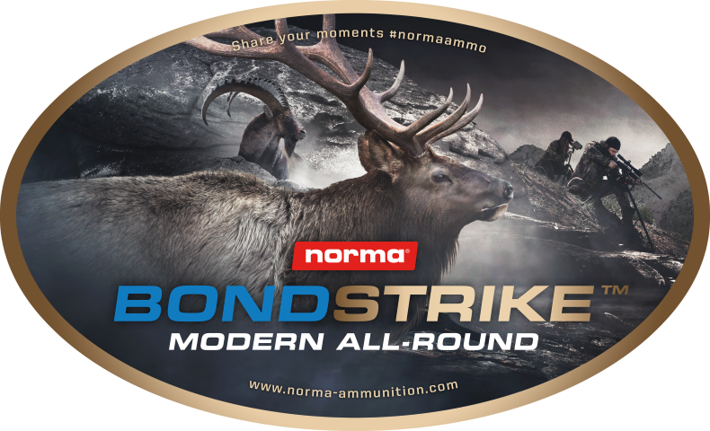 NORMA® BONDSTRIKE grafiskt klistermärke 13 cm