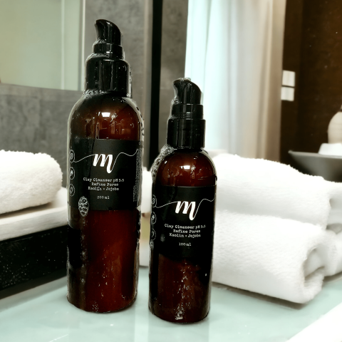 Clay Cleanser pH 5.5 Refine pores Kaolin + Jojoba 200 ml - 3