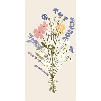Lautasliina IB Laursen 16-p Summer Bouquet 16 p