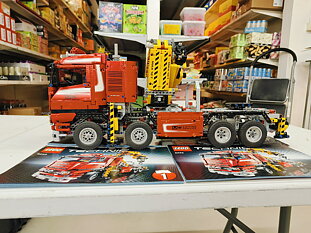 LEGO 8258 Technic crane truck (käytetty)