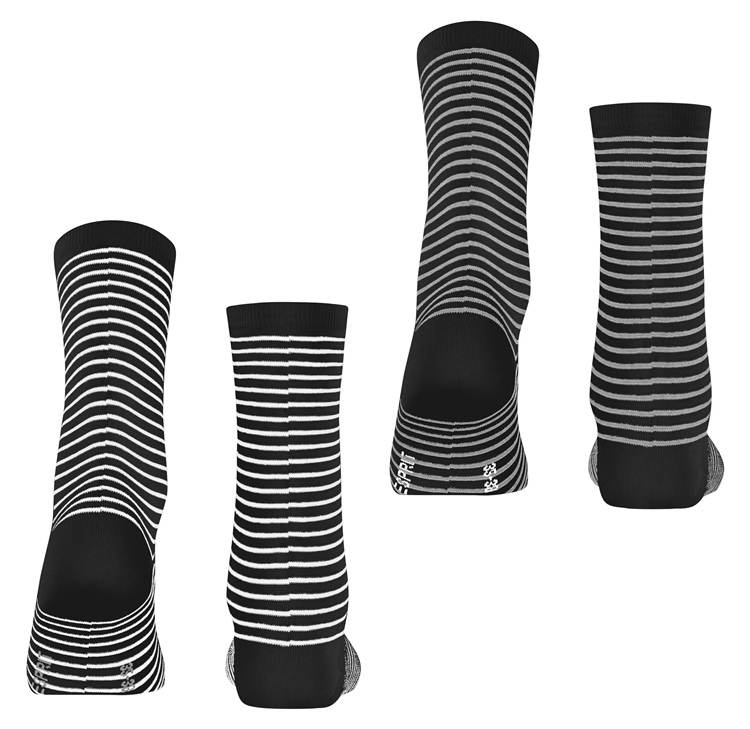 2-Pack Esprit Fine Line Socks Women - 2