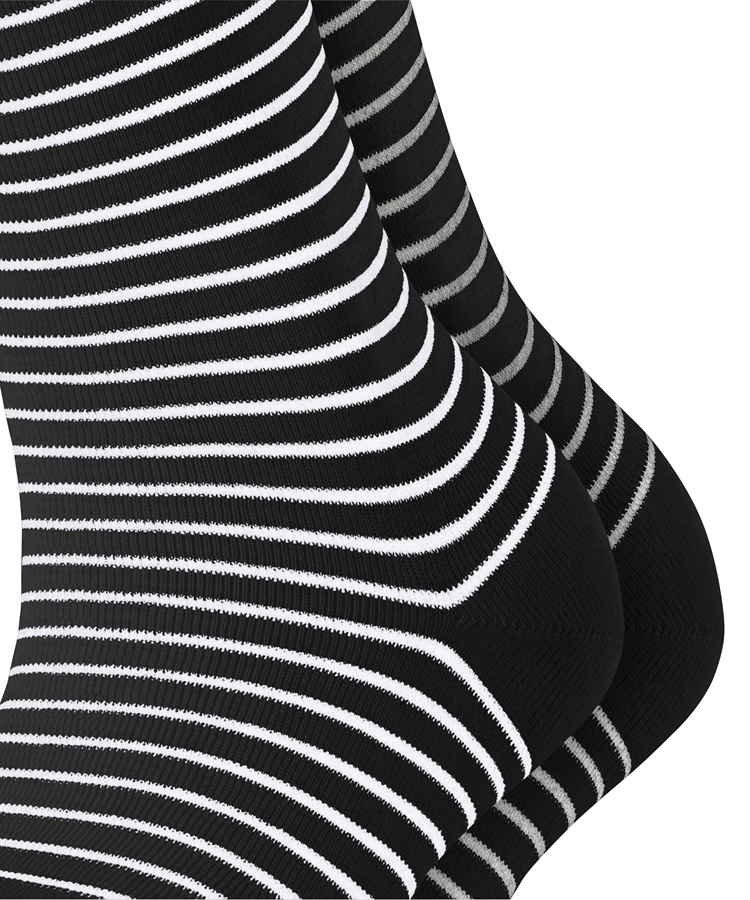 2-Pack Esprit Fine Line Socks Women - 3