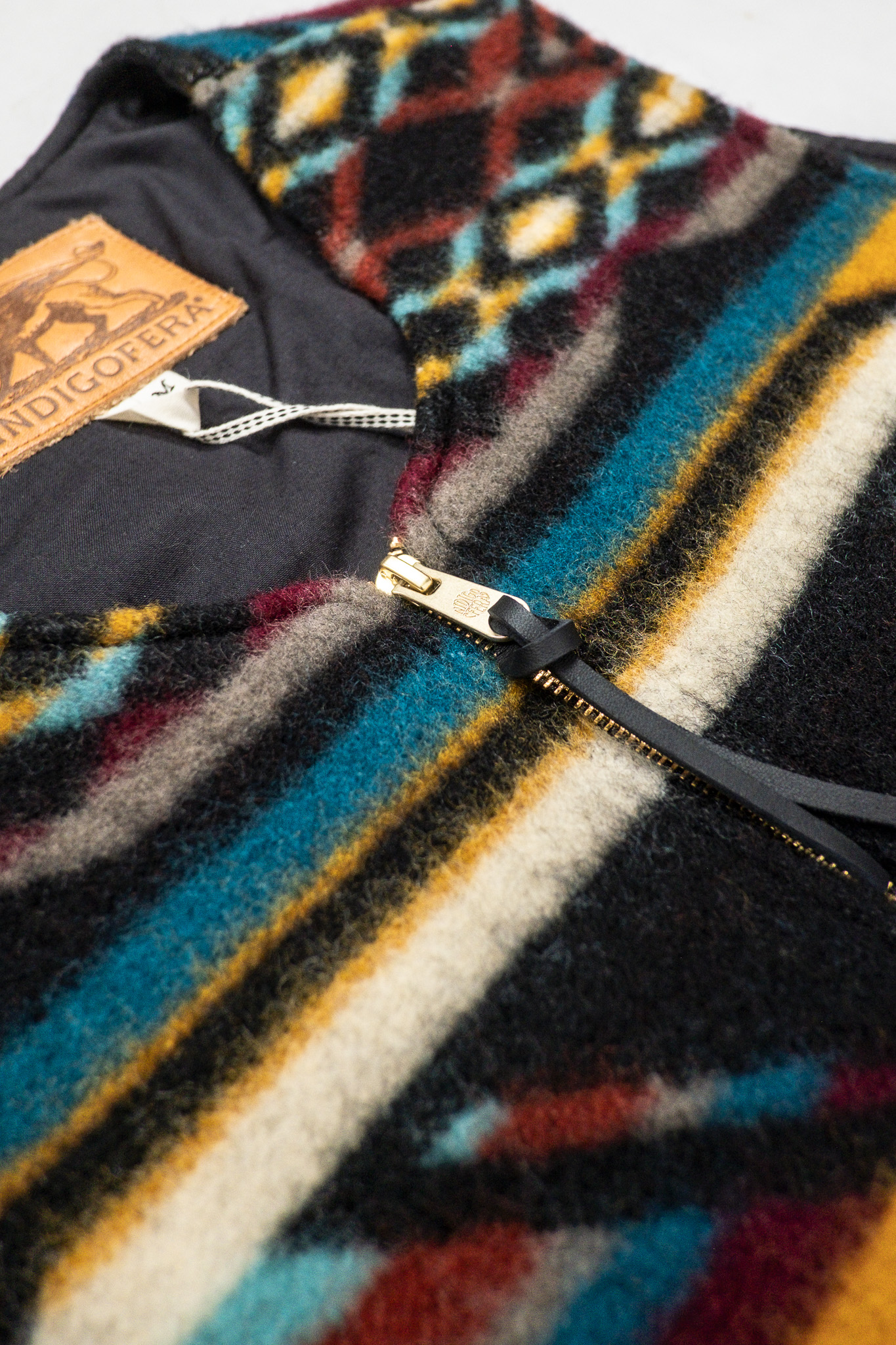 Indigofera - Borrego Blanket Wool Vest - 3