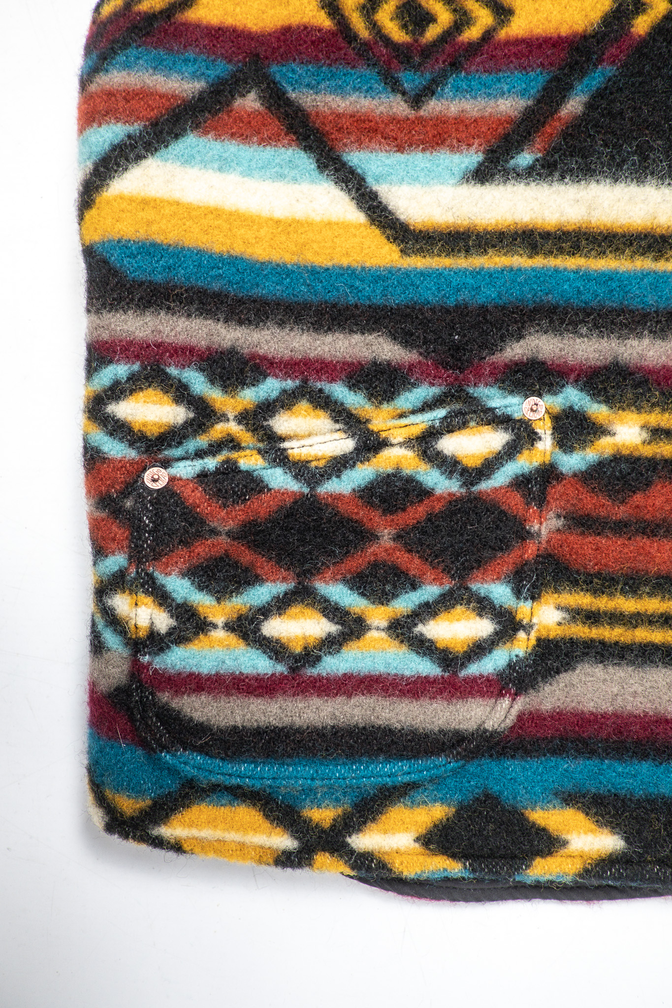 Indigofera - Borrego Blanket Wool Vest - 4