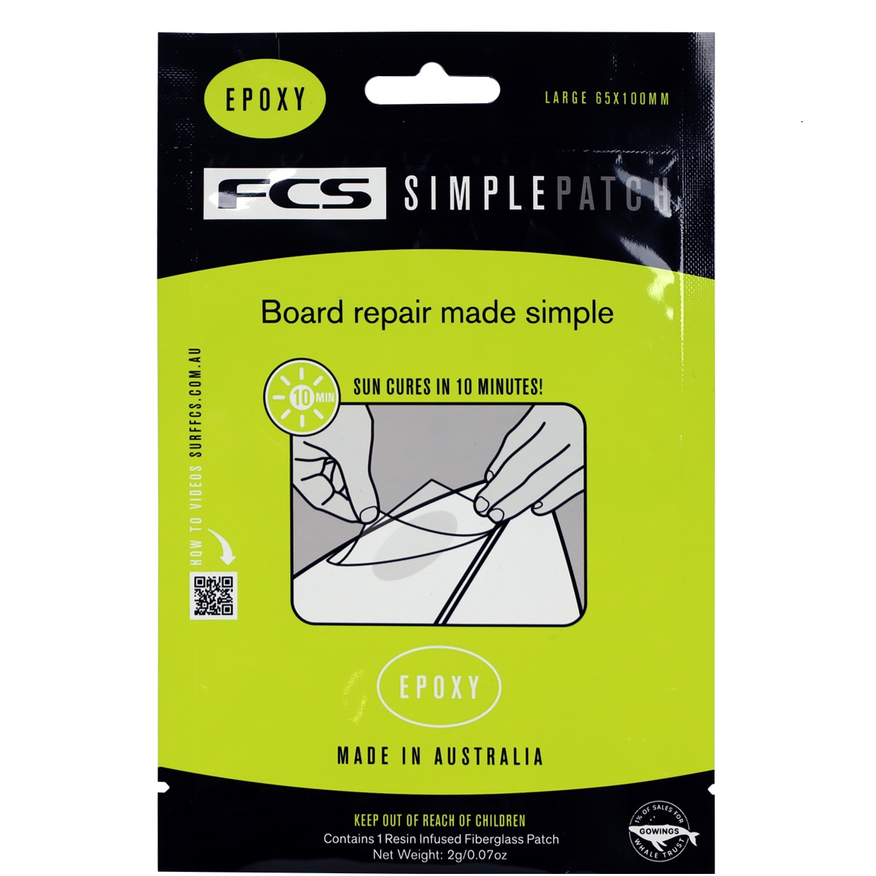 Simple Patch reparationslapp Large Epoxy