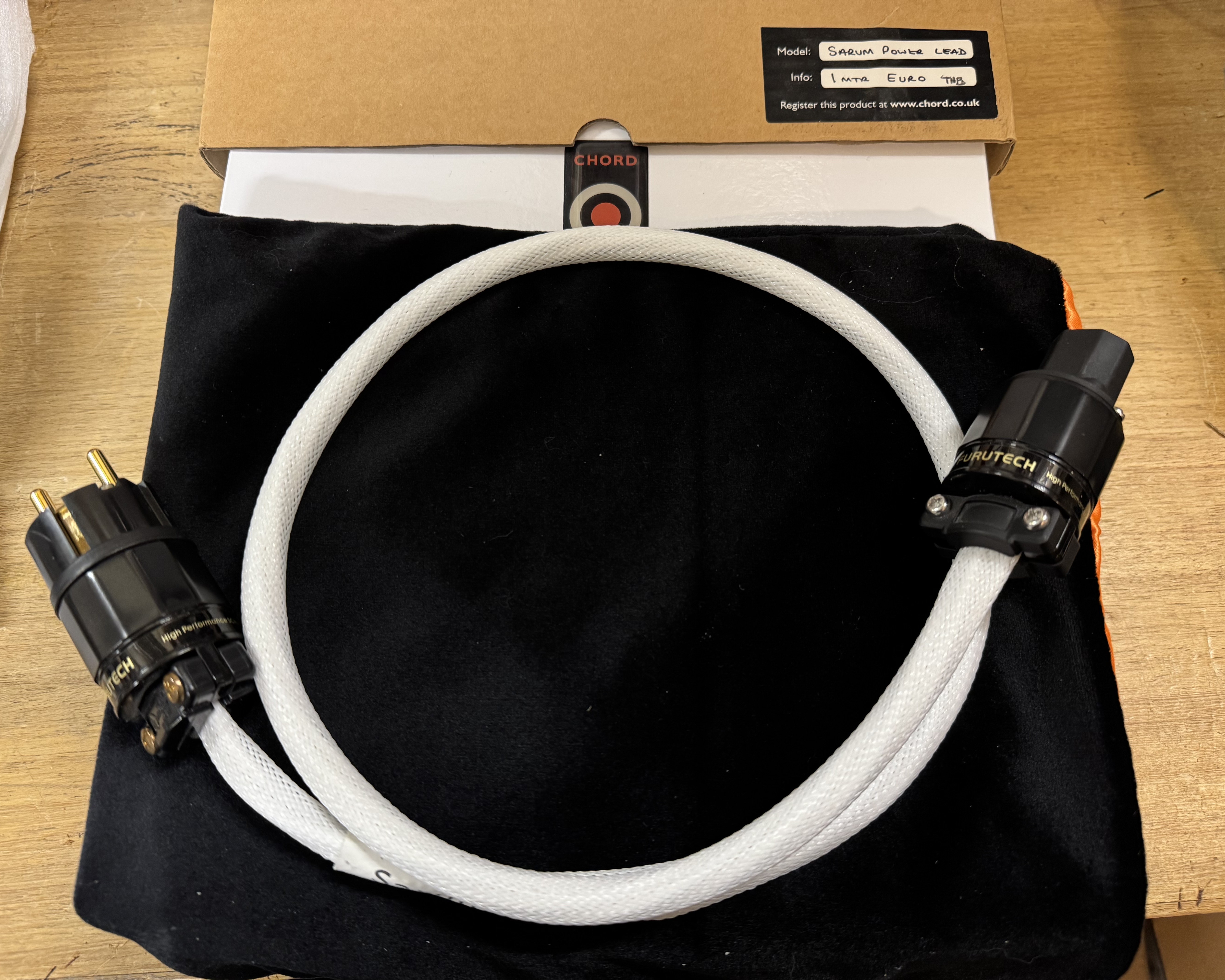Chord Sarum Super Aray Power 1m - 2
