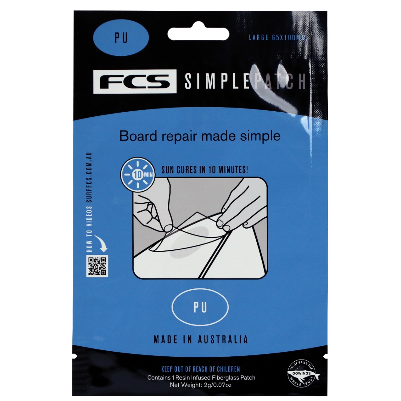 Simple Patch reparationslapp Large PU