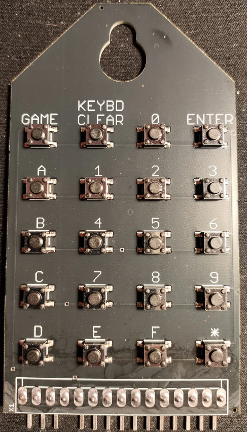 Bally 6803 keypad