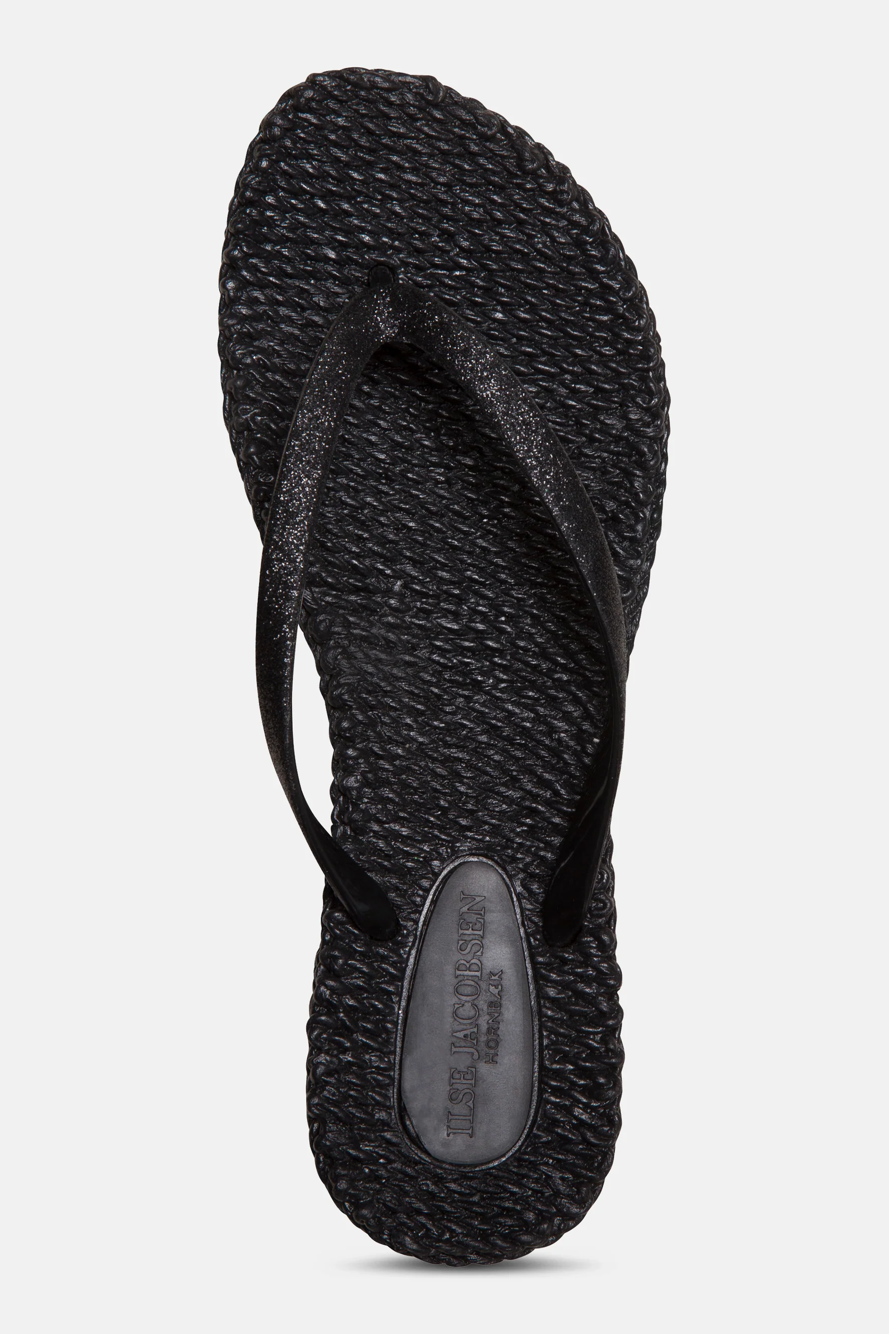 Flip Flop With Glitter - Black - 3