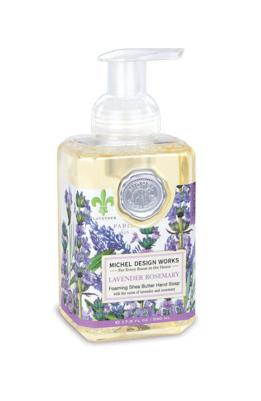Michel Design Works Skumtvål Lavender – Lugnande Tvål med Lavendel & Rosmarin