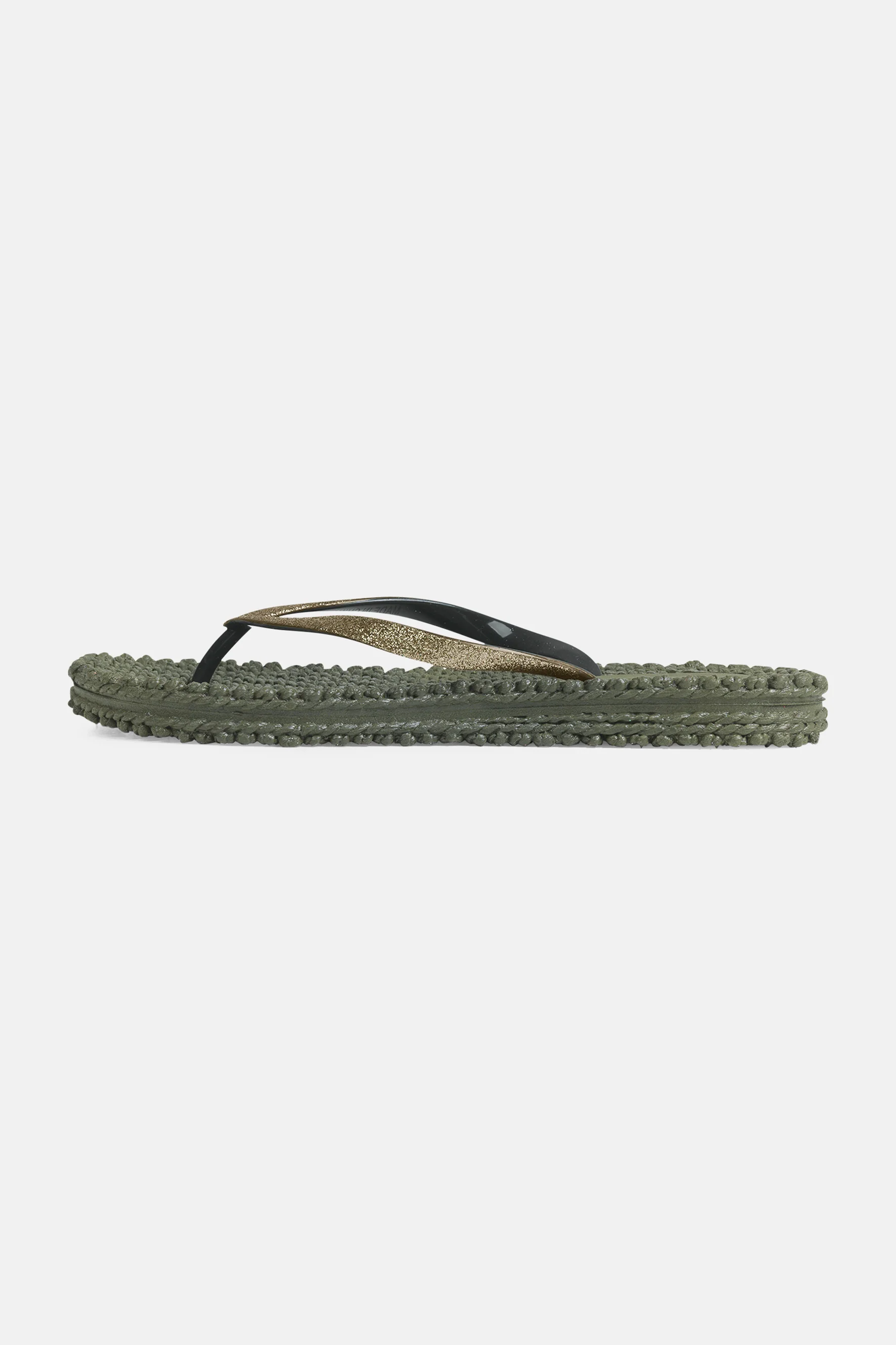 Flip Flop With Glitter - Army - 3