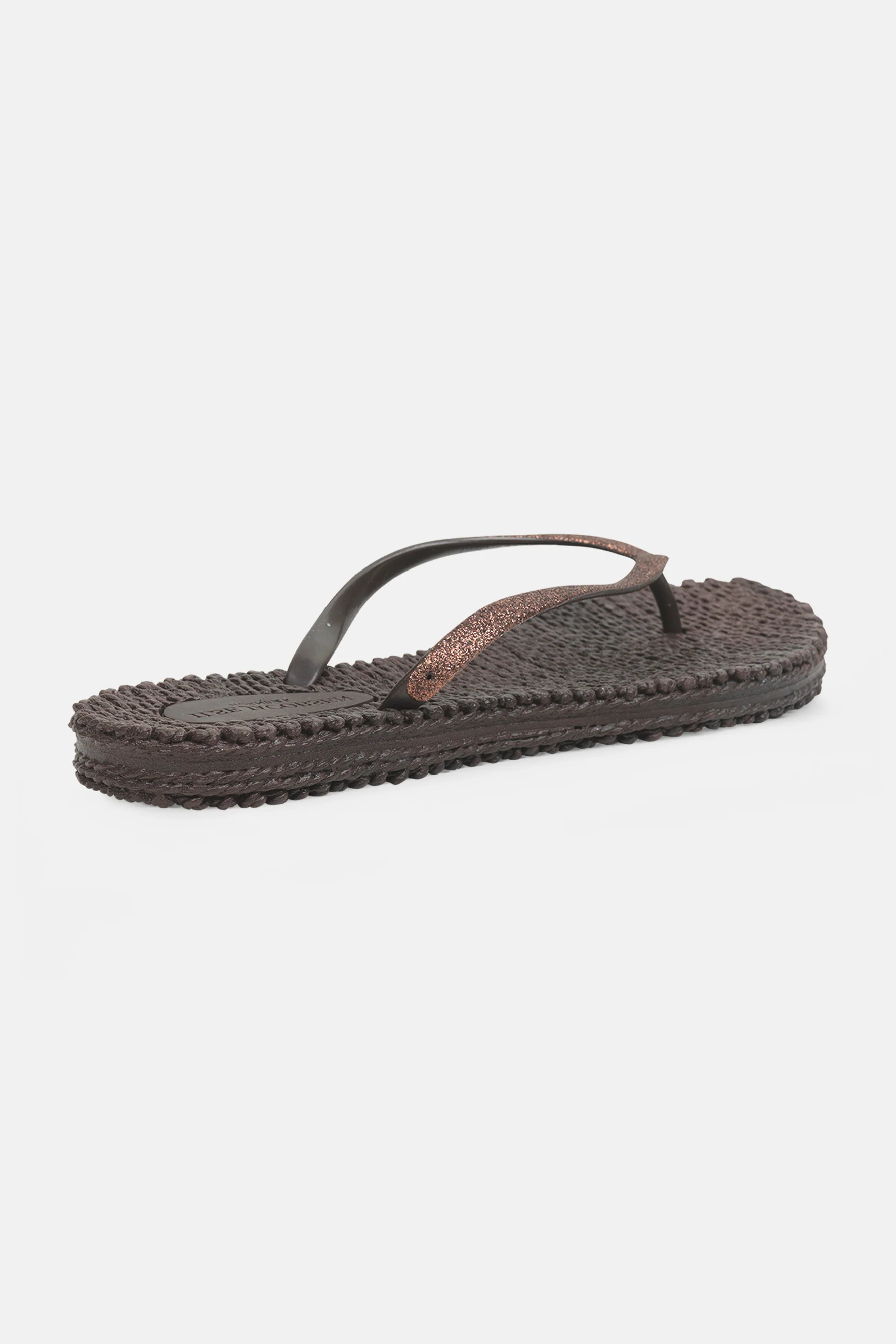 Flip Flop With Glitter - Prune - 2