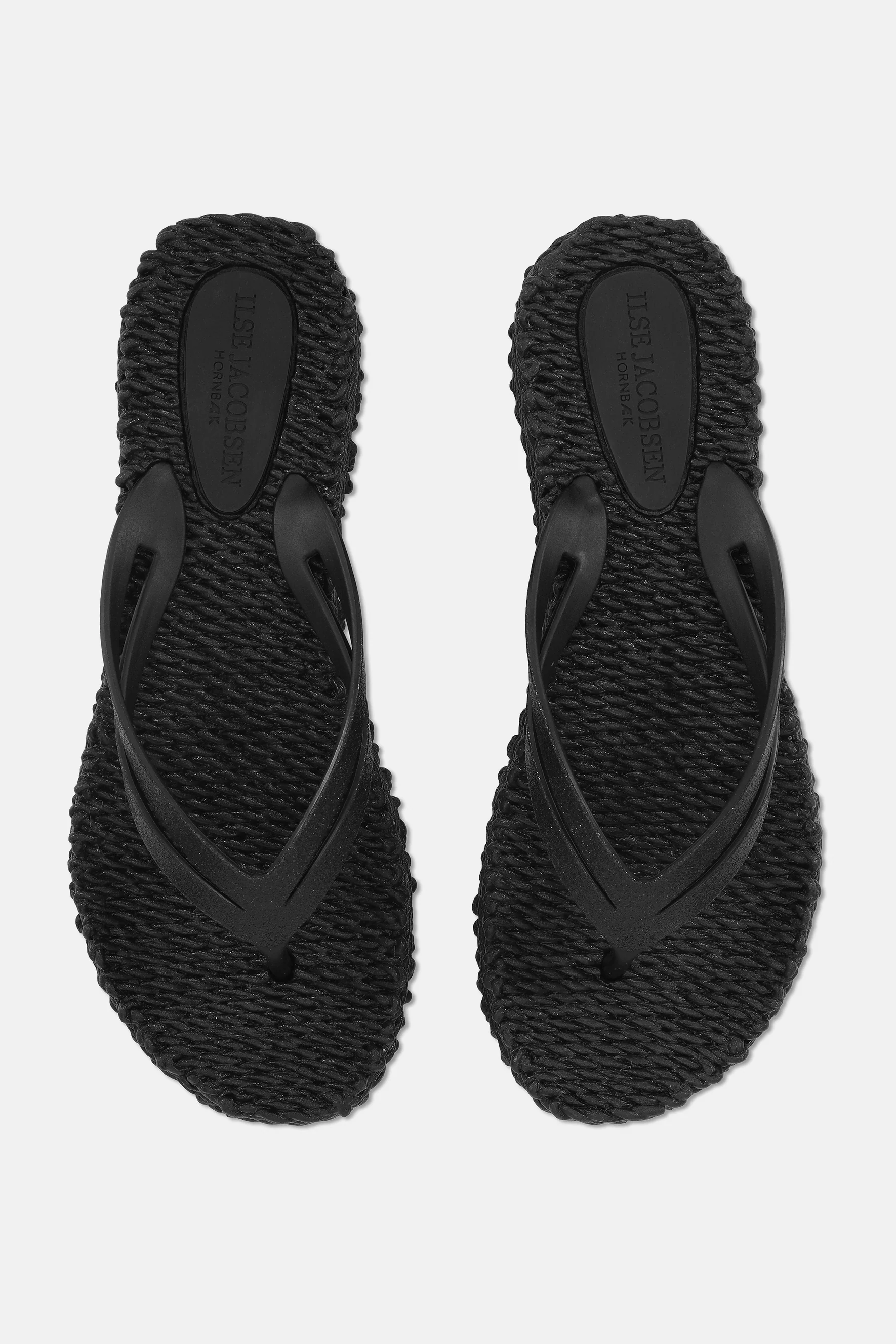 Flip Flop On Platform Sole - Black - 2